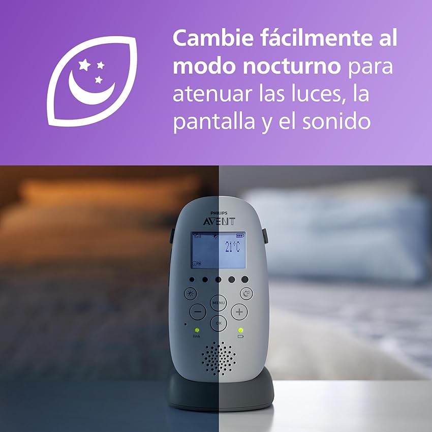 Thumbnail 6 de Philips Avent DECT SCD733/00 - Vigilabebés Seguro 👶