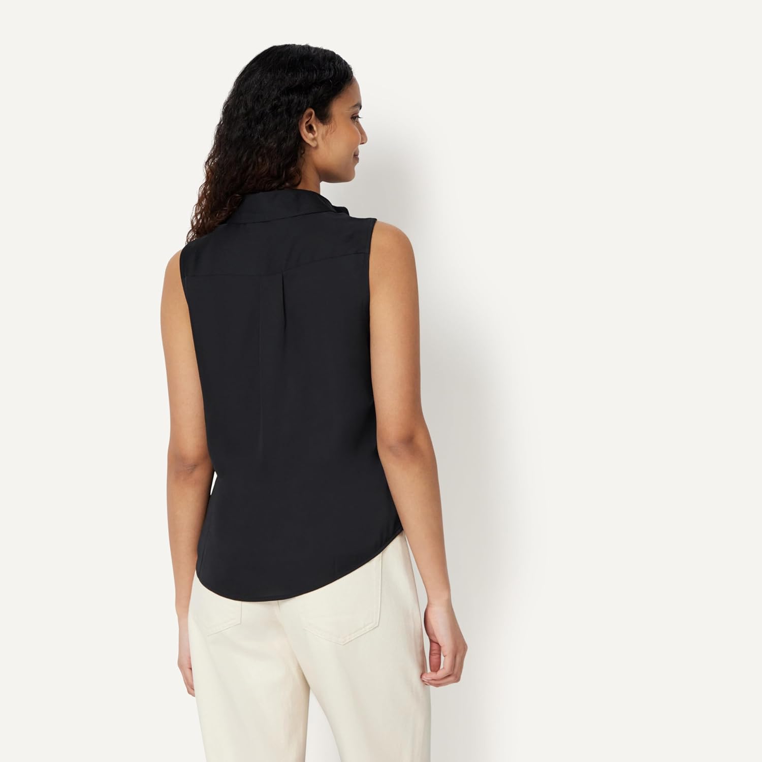 Thumbnail 1 de Amazon Essentials Damen Ärmellose Bluse mit Knopfleiste – Regular Fit