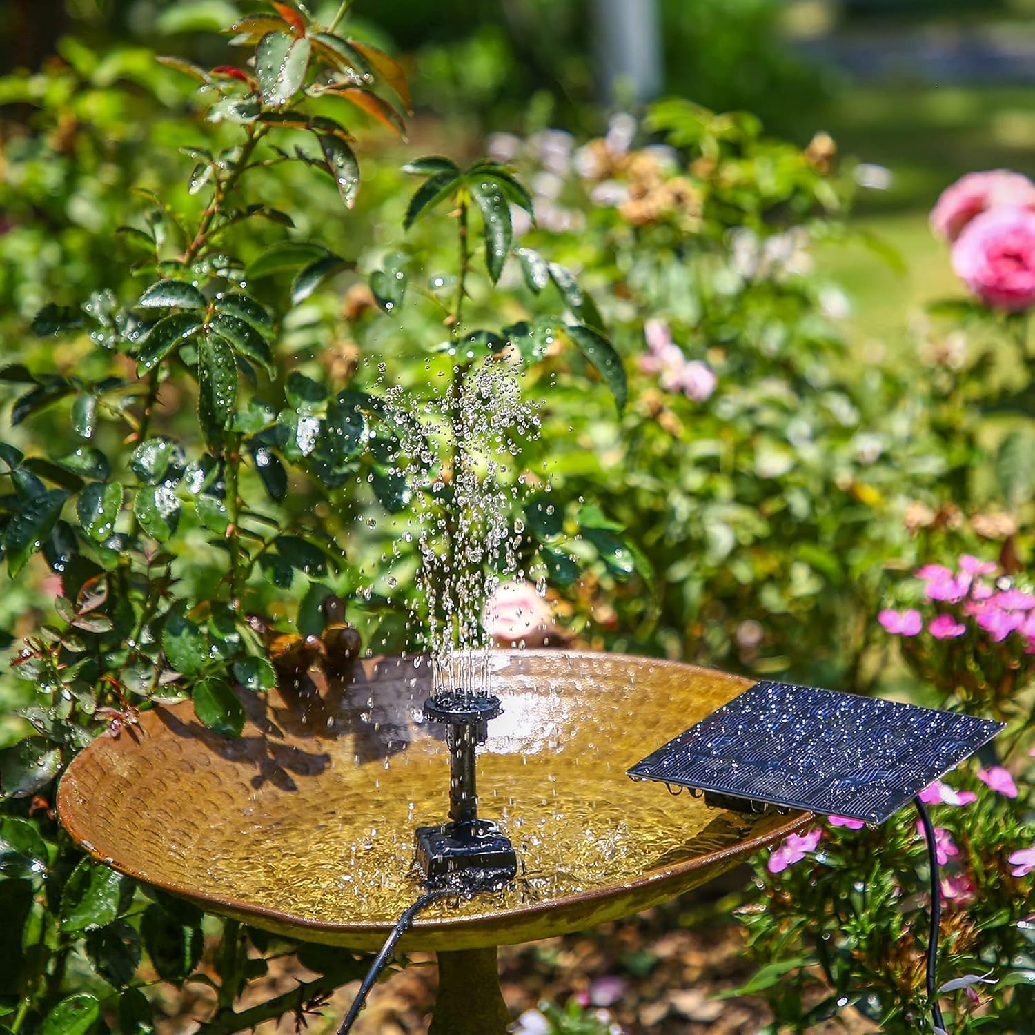 Thumbnail 1 de AISITIN 2026 Update DIY Solar Water Pump Kit for Water Feature Outdoor