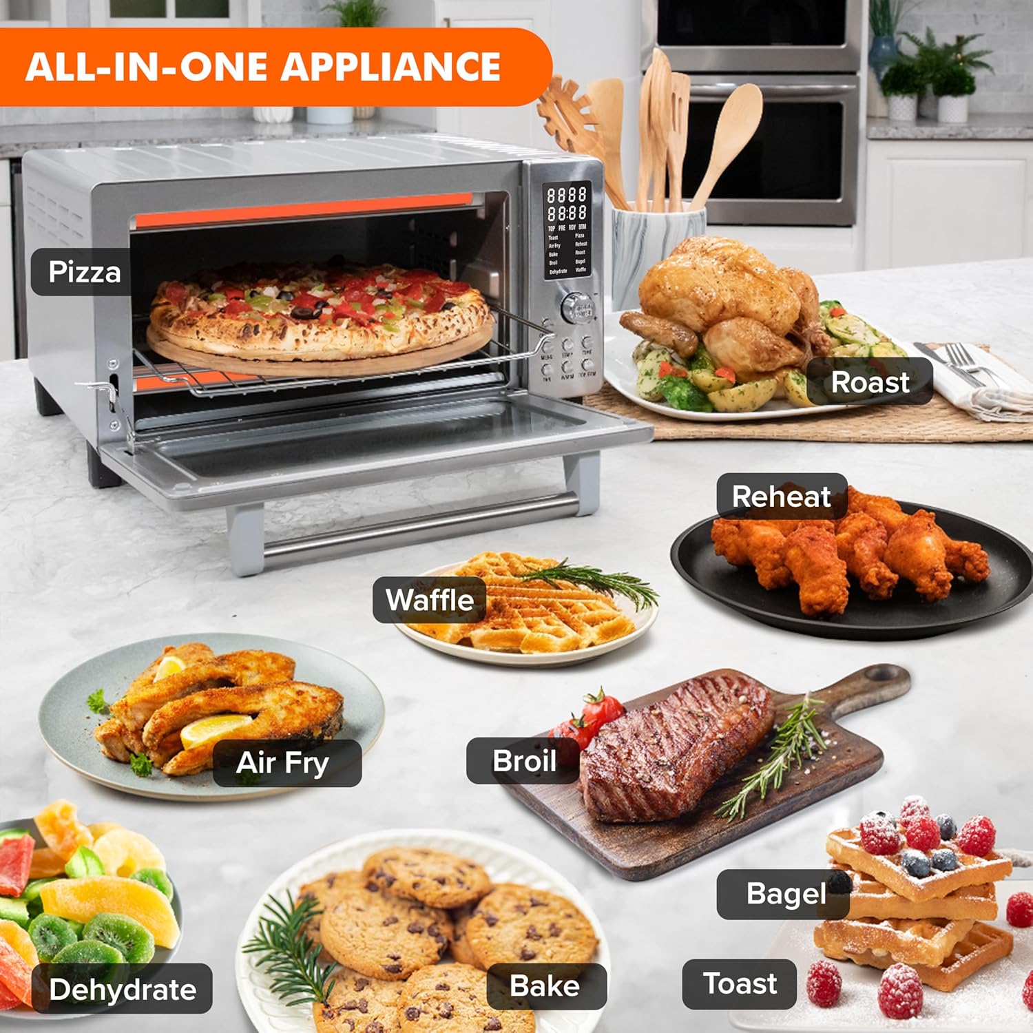 Thumbnail 4 de Nuwave Bravo Air Fryer Oven, 21-Qt