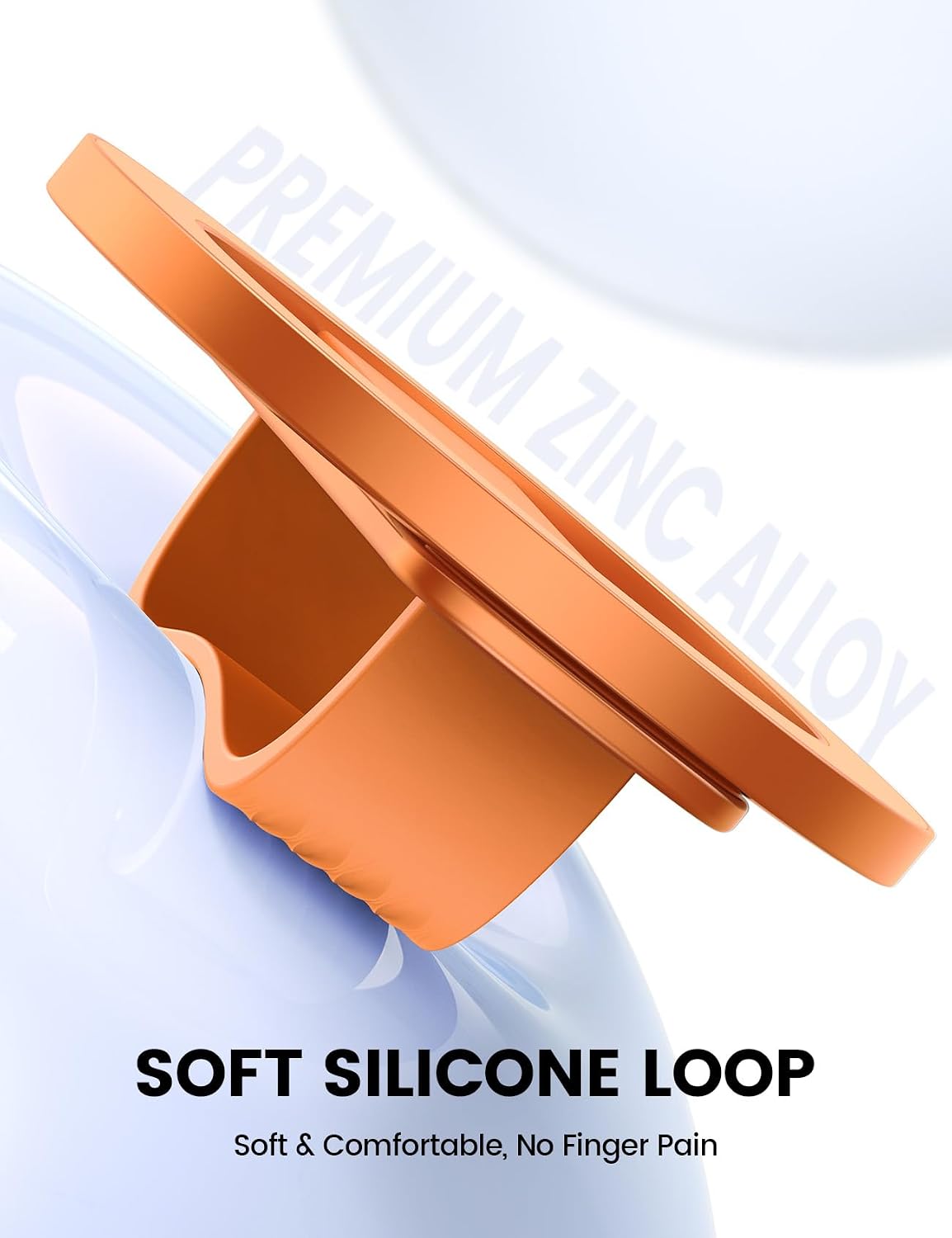 Thumbnail 2 de Lamicall Magnetic Phone Grip, Cosmic Orange