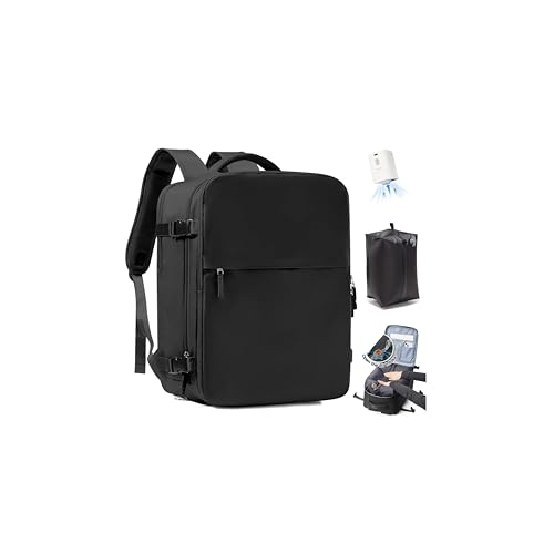 Detalle de SZLX Mochila al vacío con bomba: organización inteligente para viajes en cabina (40x30x20 cm)