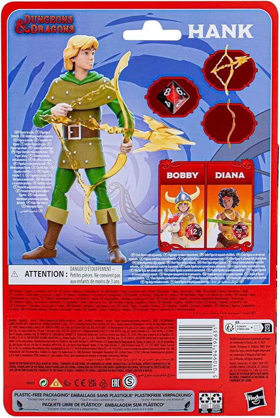 Detalle 1 de Dungeons & Dragons Hank The Ranger figura 15 cm