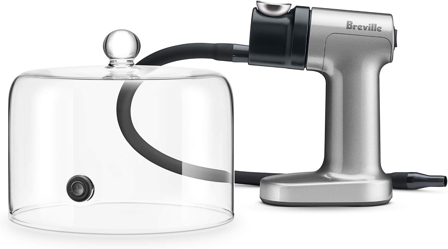 Detalle de Breville BSM620NEU Smoking Gun and Cloche, Cold-Smoke Infuser