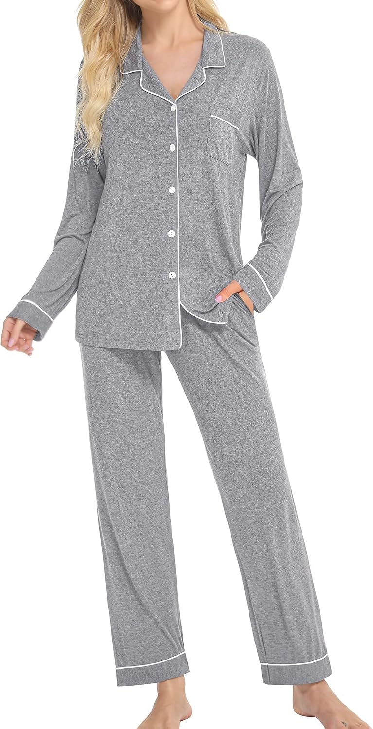 Detalle 2 de SWOMOG Womens Pajamas Set 2-piece sleepwear