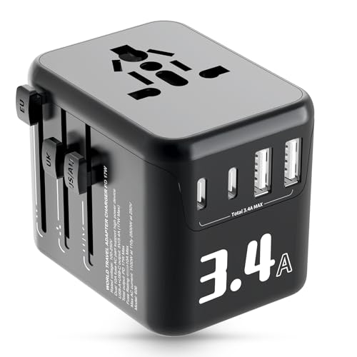 Alyvisun Adaptador Enchufe Universal 17W 📦