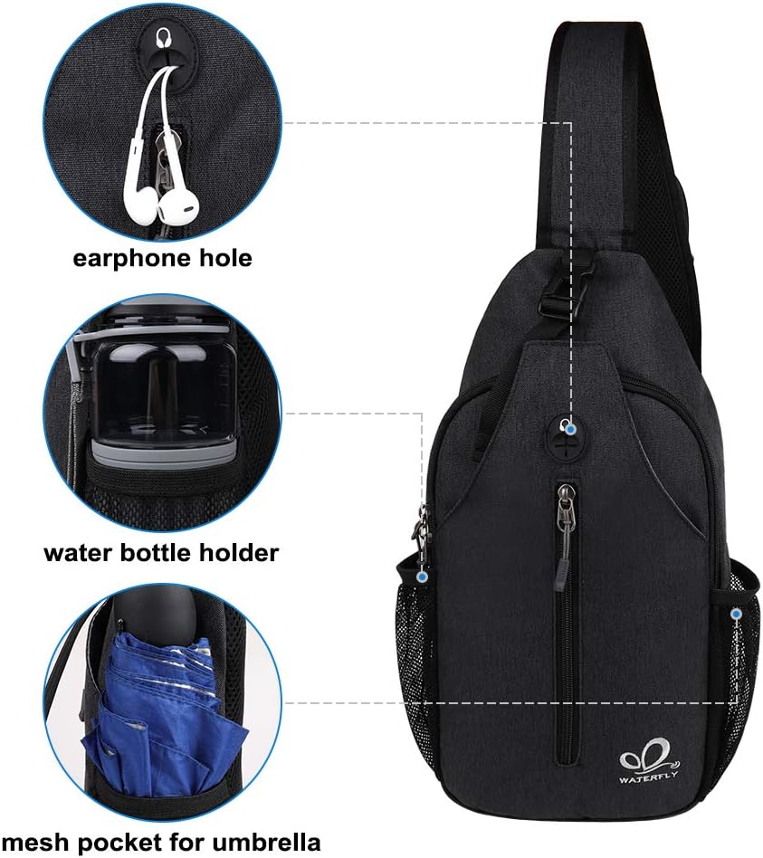 Thumbnail 4 de WATERFLY Crossbody Sling Bag 7 x 15 in