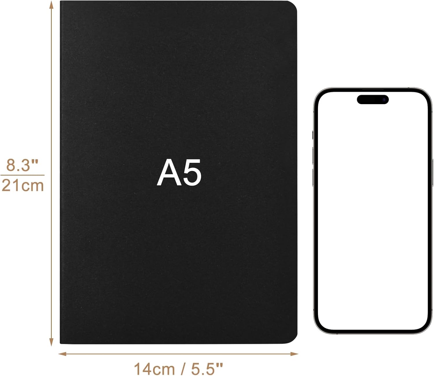 Thumbnail 1 de ZCZN A5 Lined Notebooks 12 Pack