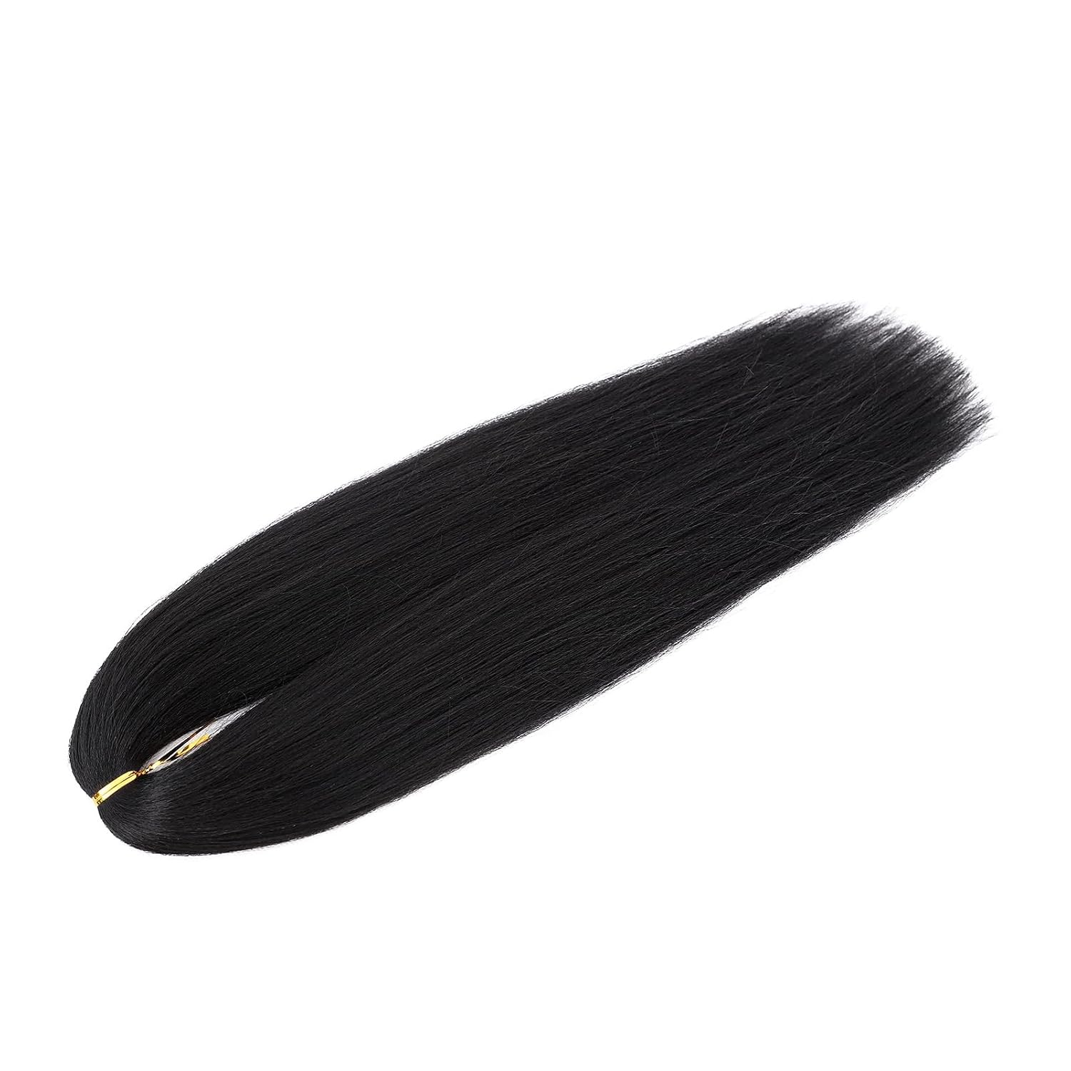 Thumbnail 6 de Pre Stretched Braiding Hair Extensions Natural Black 16 Inch, 8 Packs – Soft Yaki Straight Crochet Braids