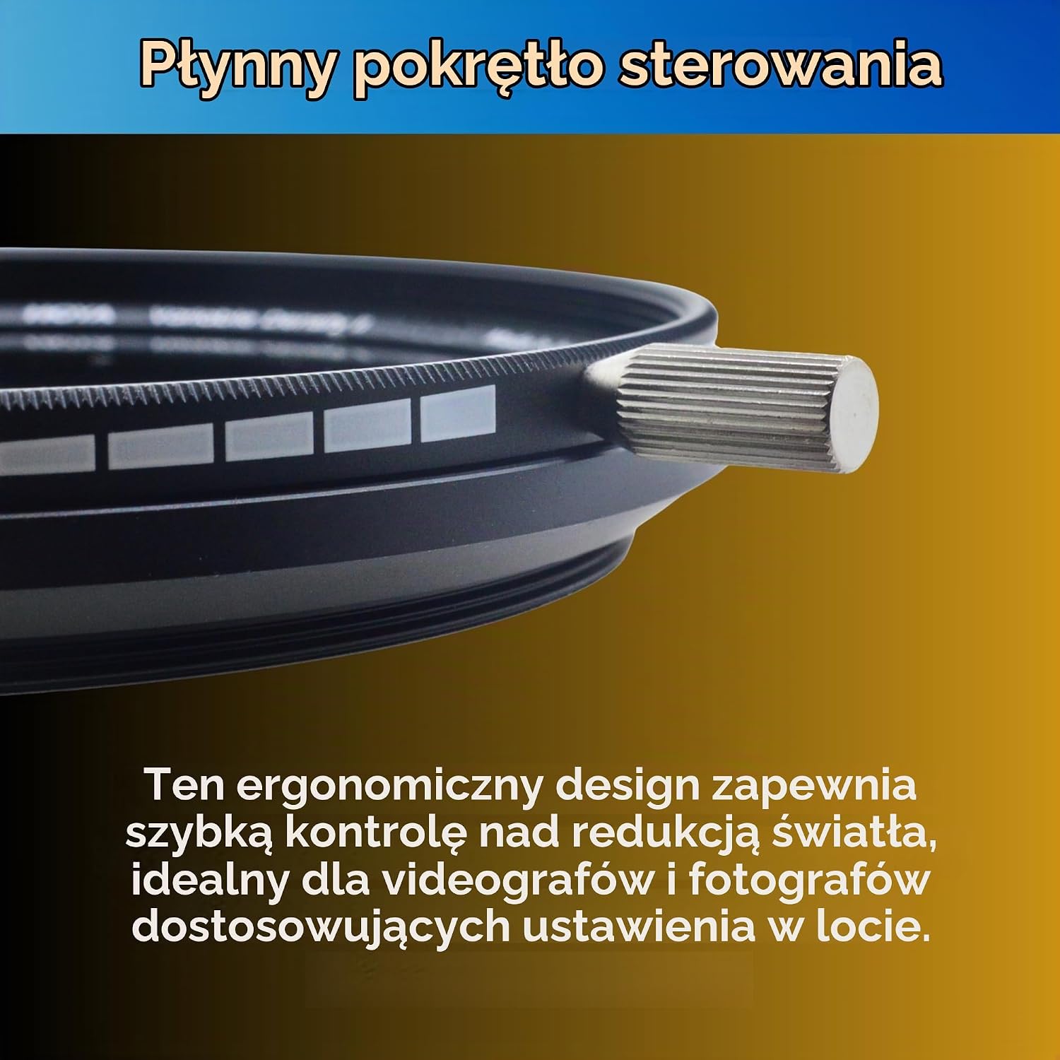 Detalle de Hoya Variable Density II 67 mm – regulowany filtr ND do filmowania