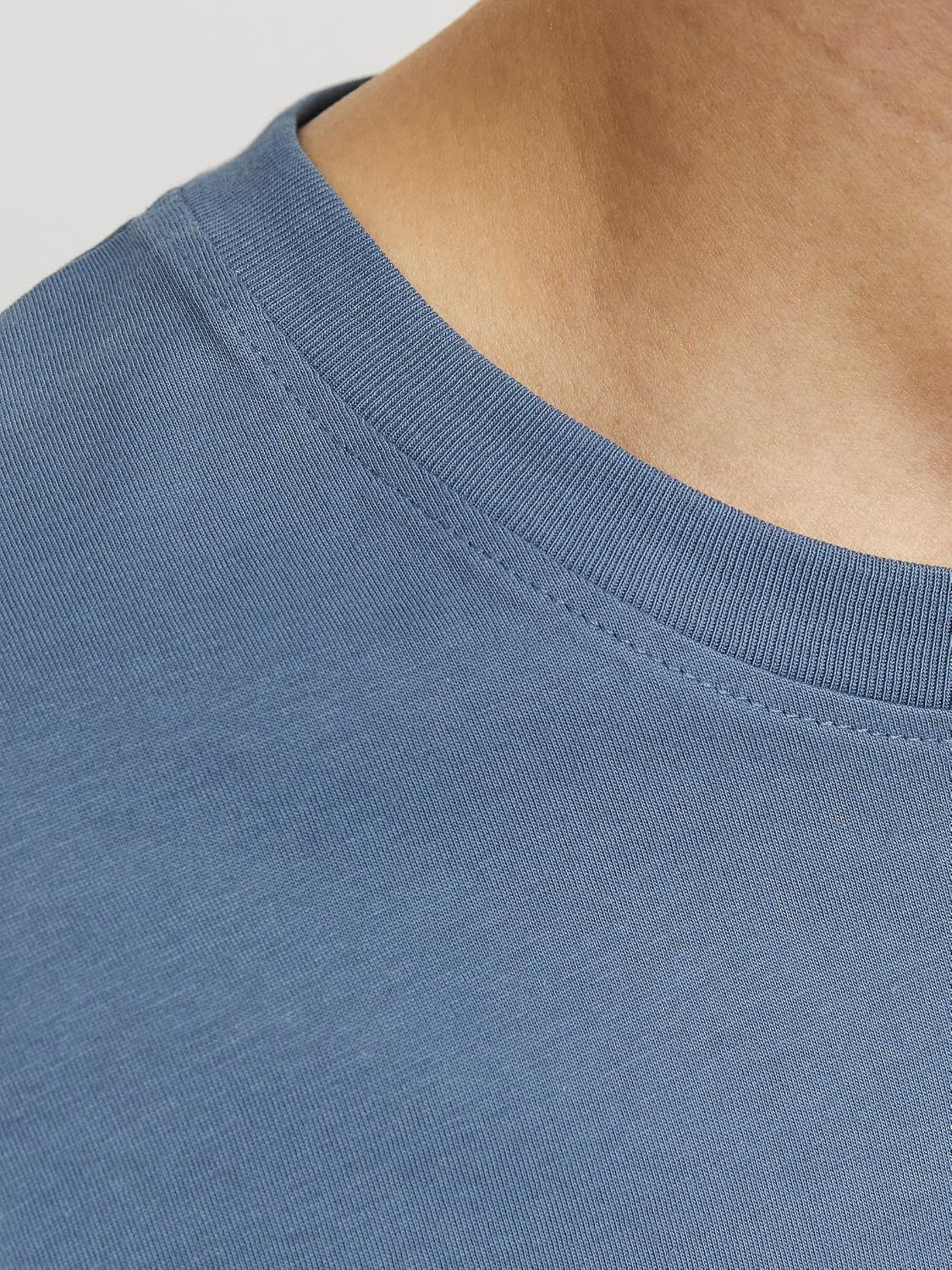 Detalle de Jack & Jones T-Shirt Logo Col Rond – confort et liberté de mouvement