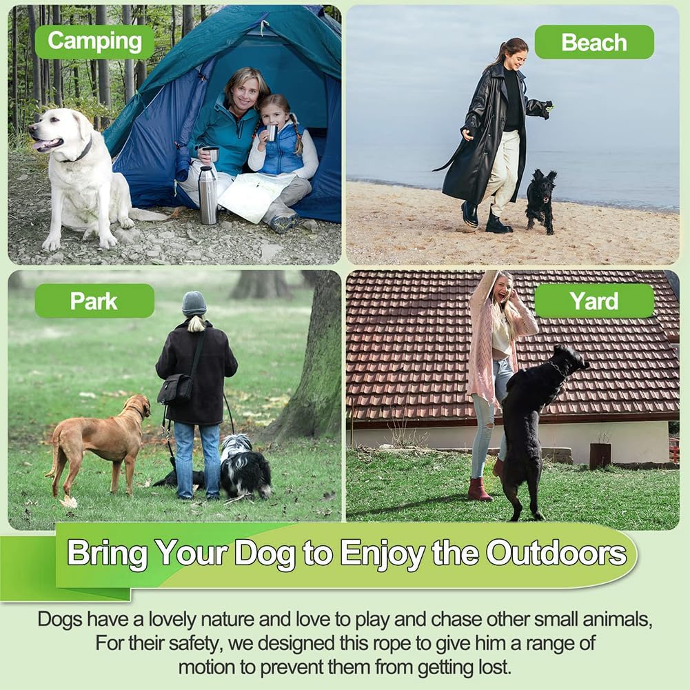 Detalle de Mi Metty Dog Tie Out Cable 15m