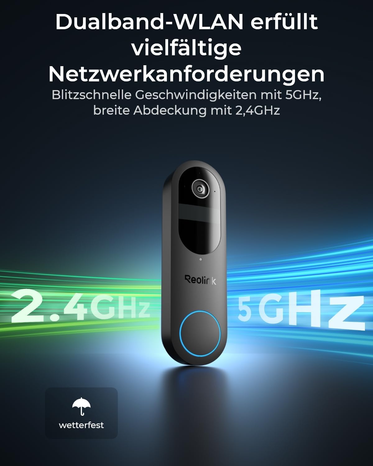 Detalle 2 de Reolink Video Doorbell 2K Akku Türklingel