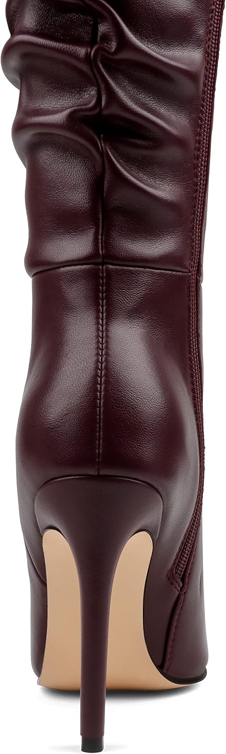 Detalle 2 de COLETER Knee High Stiletto Boots 4 inch