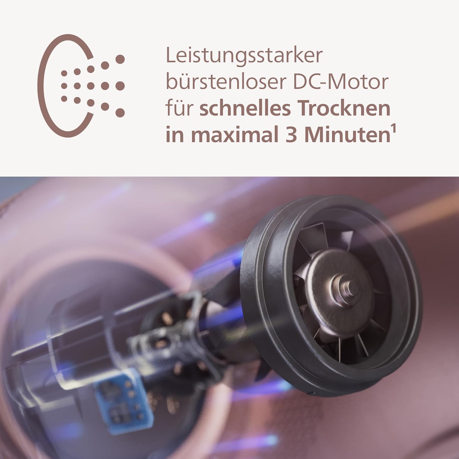 Thumbnail 3 de Philips BHD837/10 1400 W Haartrockner 💇♀