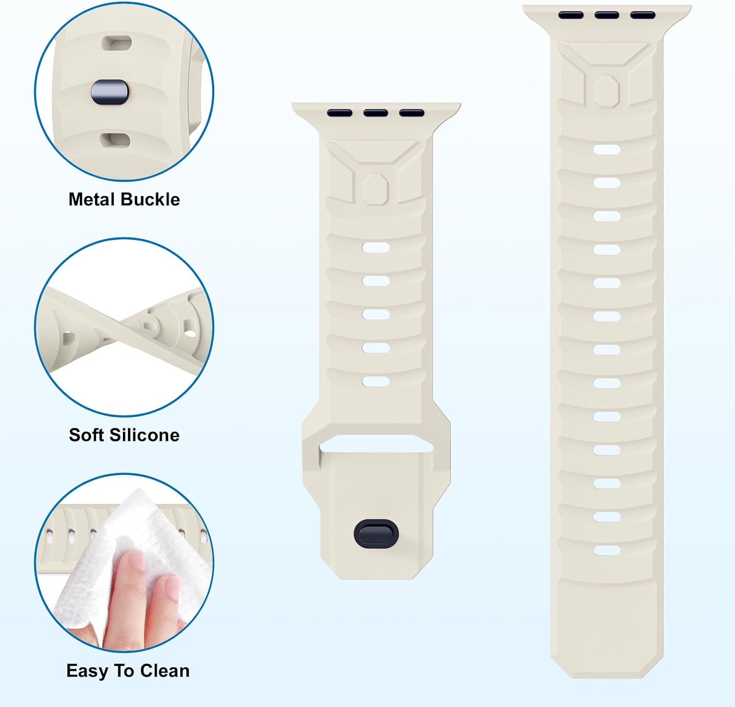Detalle de Tighesen Apple Watch Band Silicone