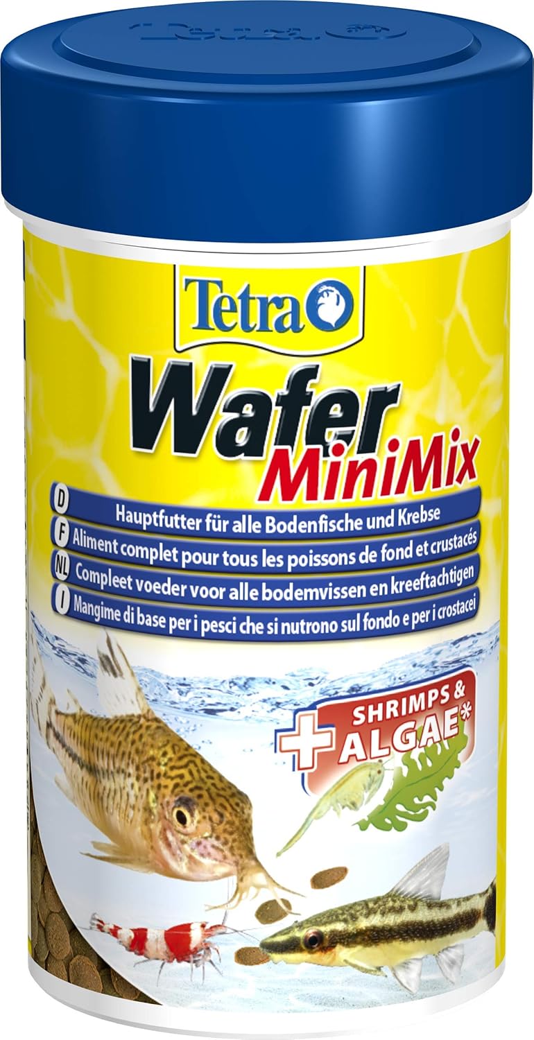 Detalle 2 de Tetra Wafer Mix Aliment Complet pour Poisson de Fond et Crustacé Multicolore, 1L