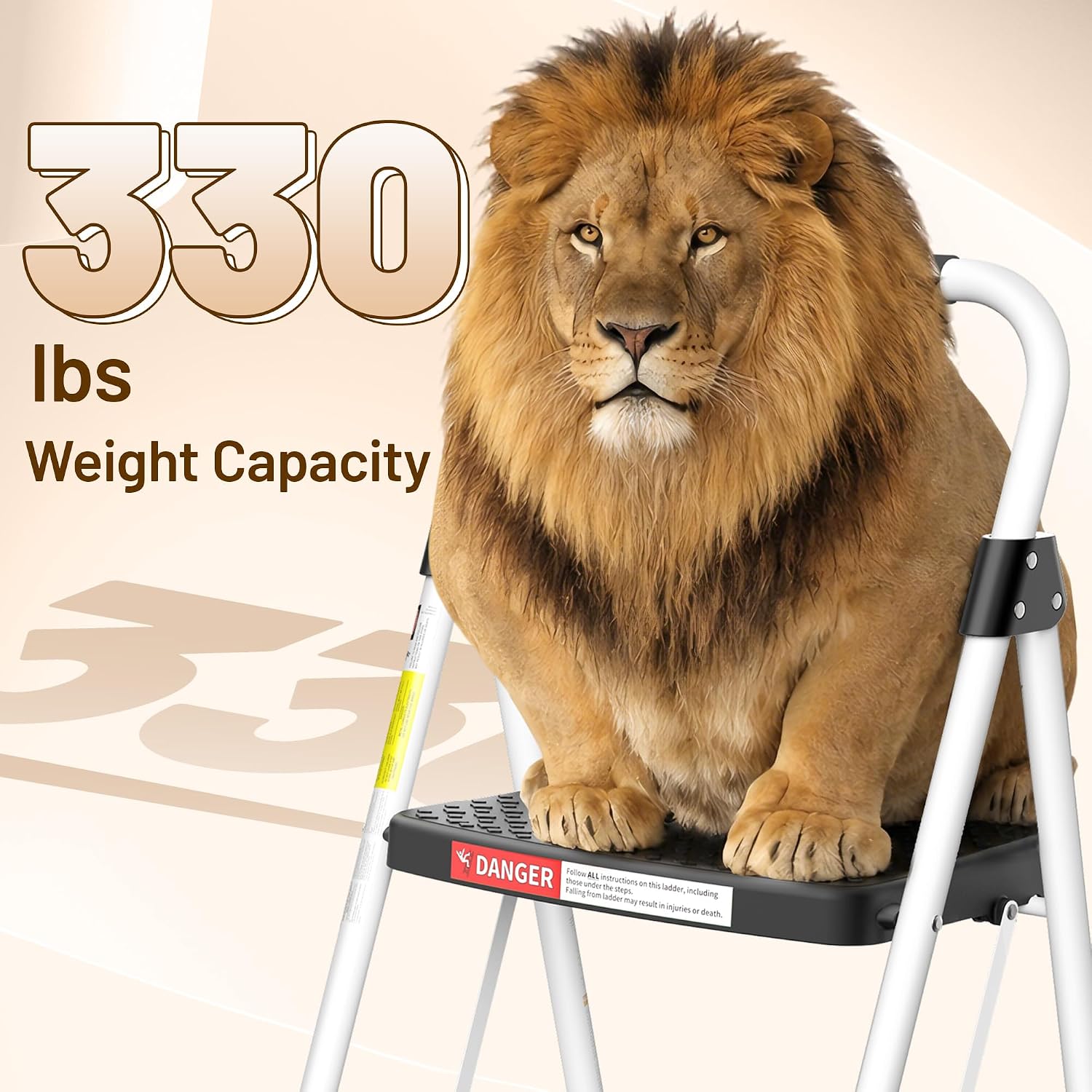 Detalle de HBTower 3-Step Ladder