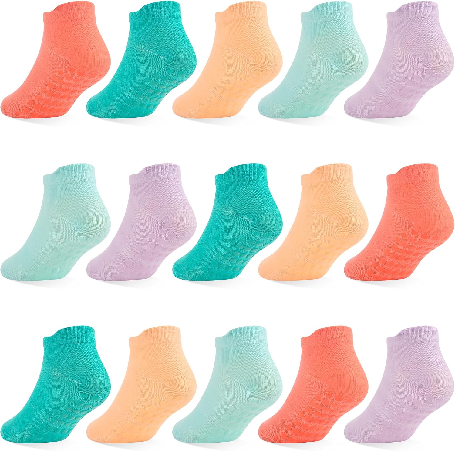 Detalle de LIFPAU Toddler Grip Socks, 15 Pairs
