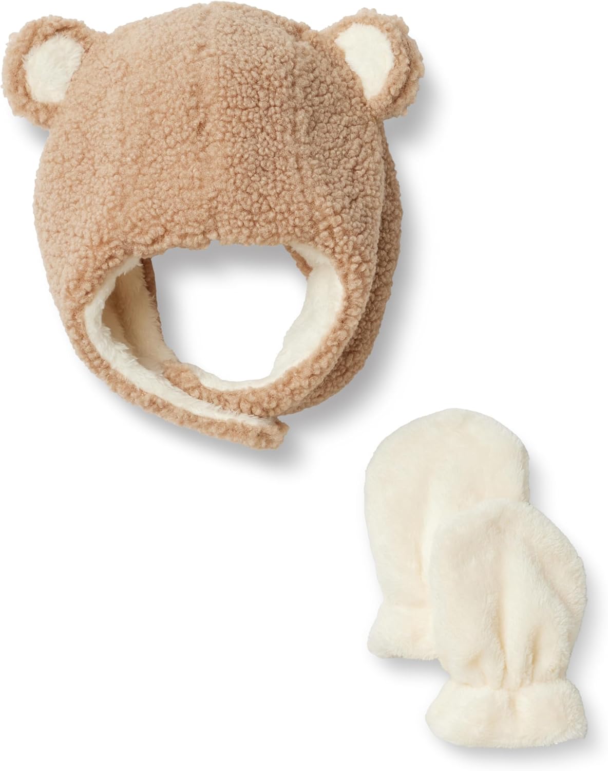 Detalle 2 de Amazon Essentials x Sofia Grainge Ensemble Bonnet et Moufles Mixte Enfant