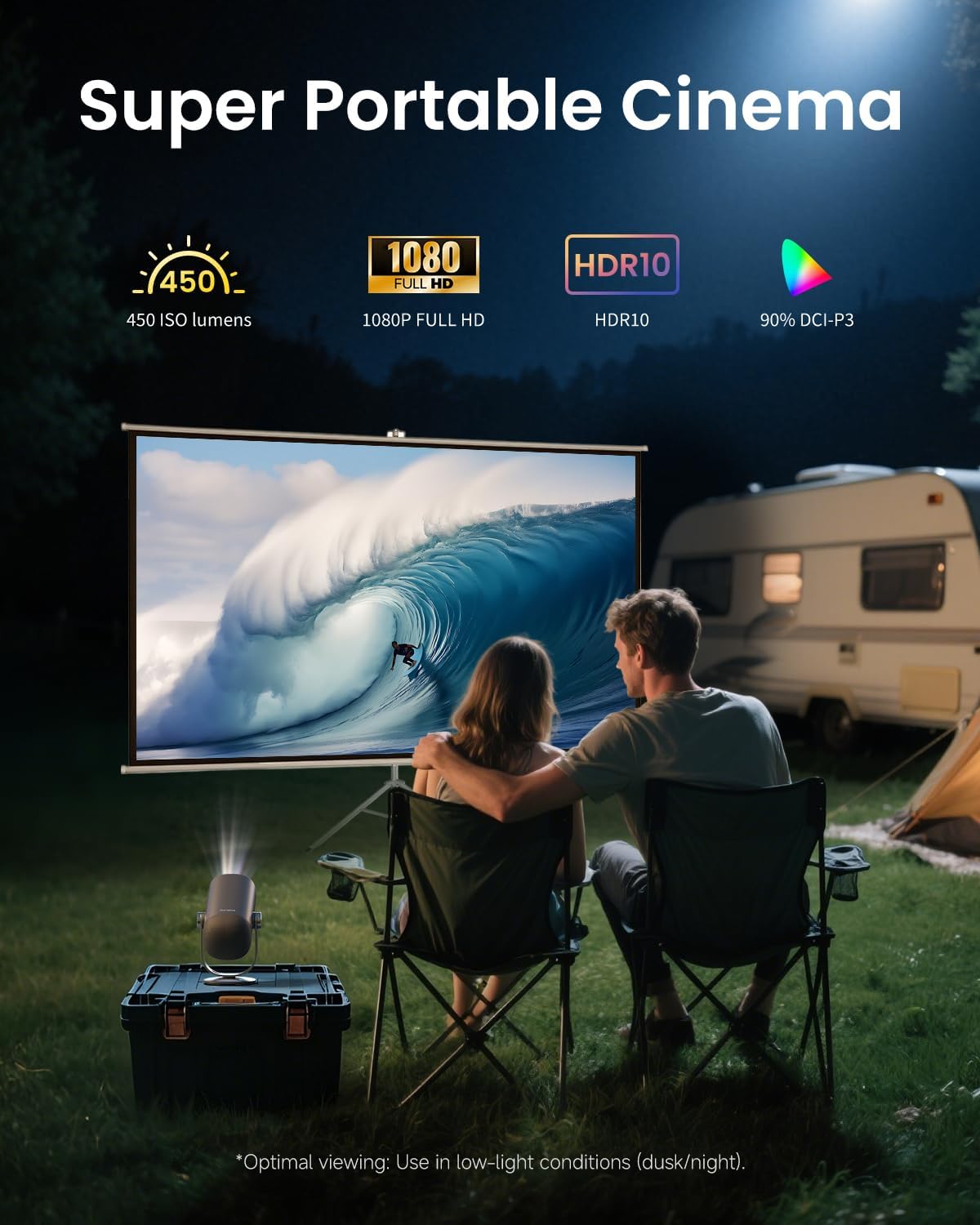 Detalle de Dangbei Freedo portable projector 1080p