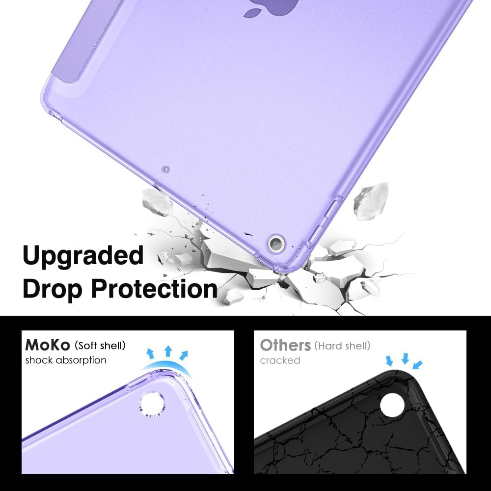 Detalle de MoKo Case for iPad 10.2 inch Lilac