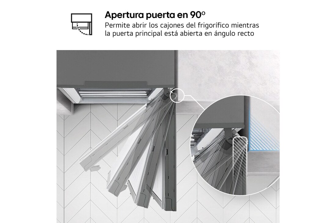 Detalle 2 de GTFN256SER Frigorífico combi integrable 233 l