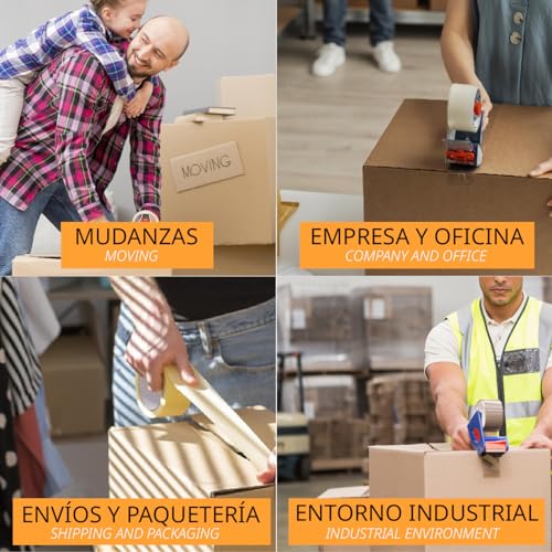 Thumbnail 5 de OFITURIA Cinta Adhesiva Cinta Frágil — Rollo blanco 📦