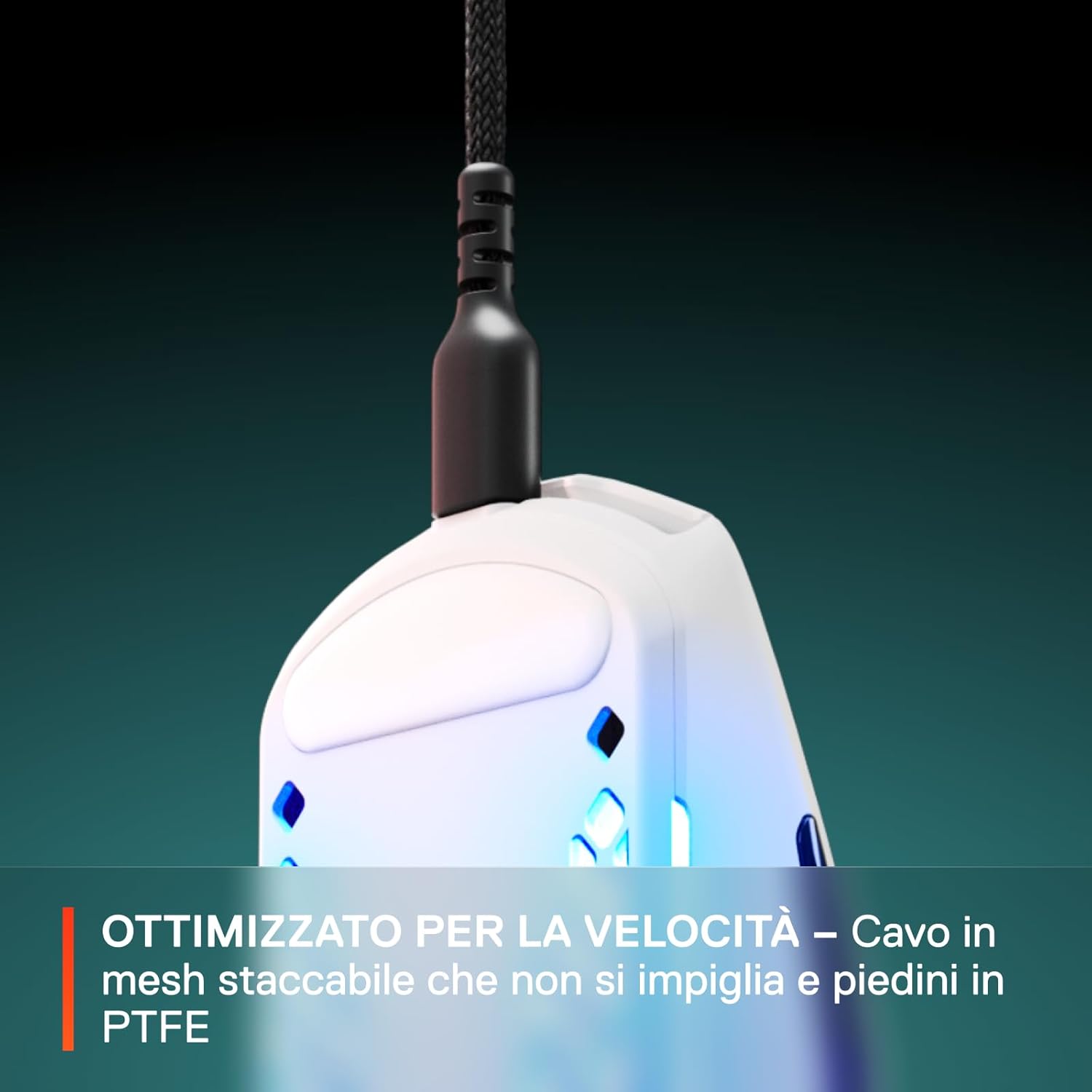 Thumbnail 6 de SteelSeries Aerox 3 Mouse da gioco ultraleggero