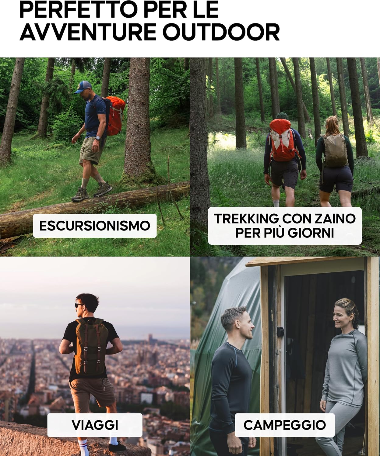 Detalle de DANISH ENDURANCE Maglietta Termica Uomo Lana Merino: manica corta, comfort e versatilità per outdoor