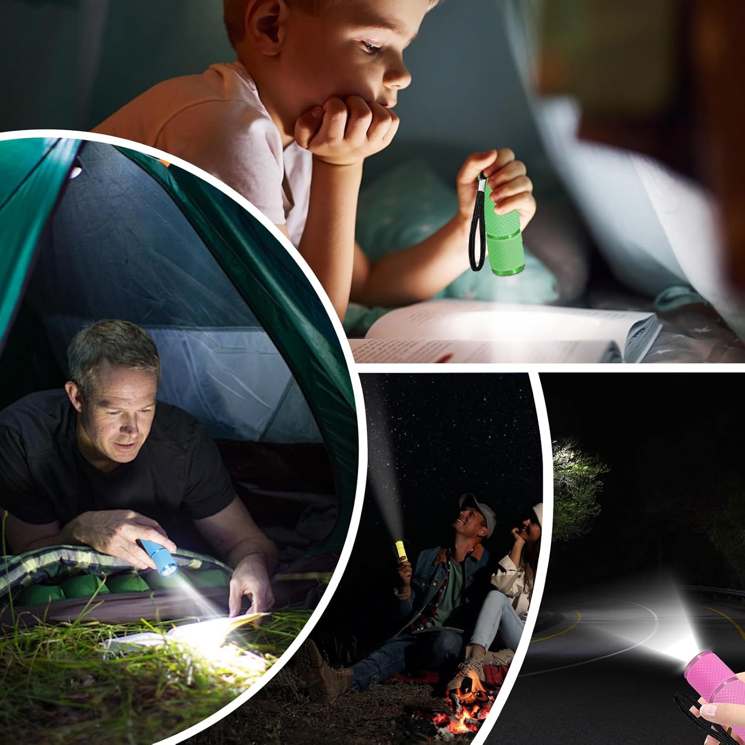 Thumbnail 6 de LANZHANFEI 4 Pack Mini Torch with 9 LEDs 🔦