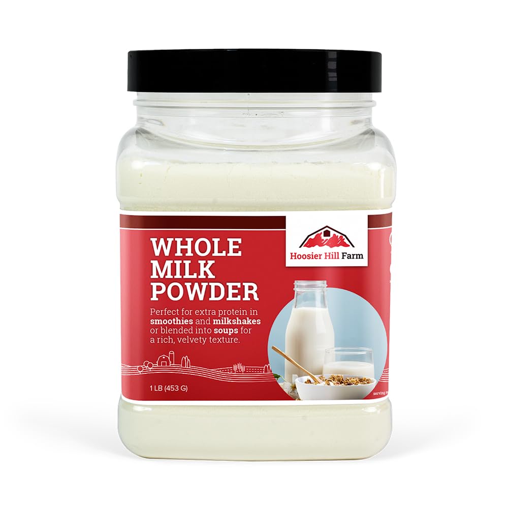 Detalle de Hoosier Hill Farm HHF28EU Whole Milk Powder, 1 Pound