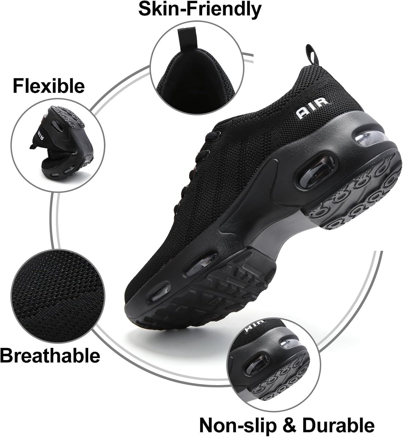 Thumbnail 3 de Trainers for women with air cushion