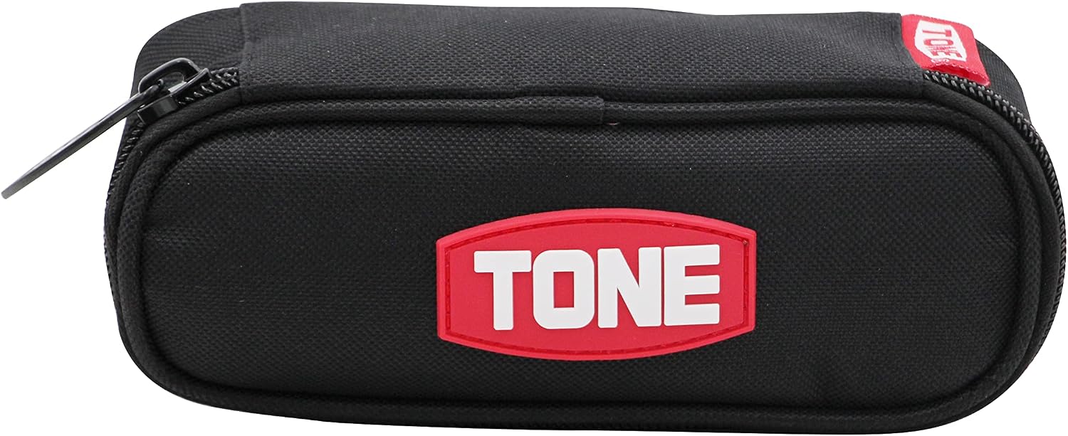 Detalle de トネ(TONE) L-BGTB11 ミニツールバッグ 1680D生地・メッシュポケット付き ブラック