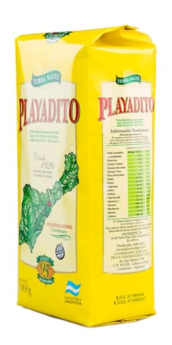 Detalle de Playadito yerba mate de 1 kg
