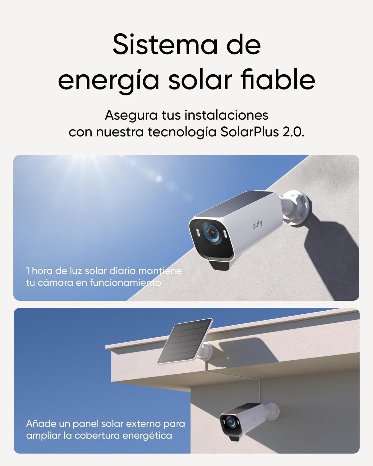 Thumbnail 3 de eufy Security S3 Pro cámara 4K exterior solar