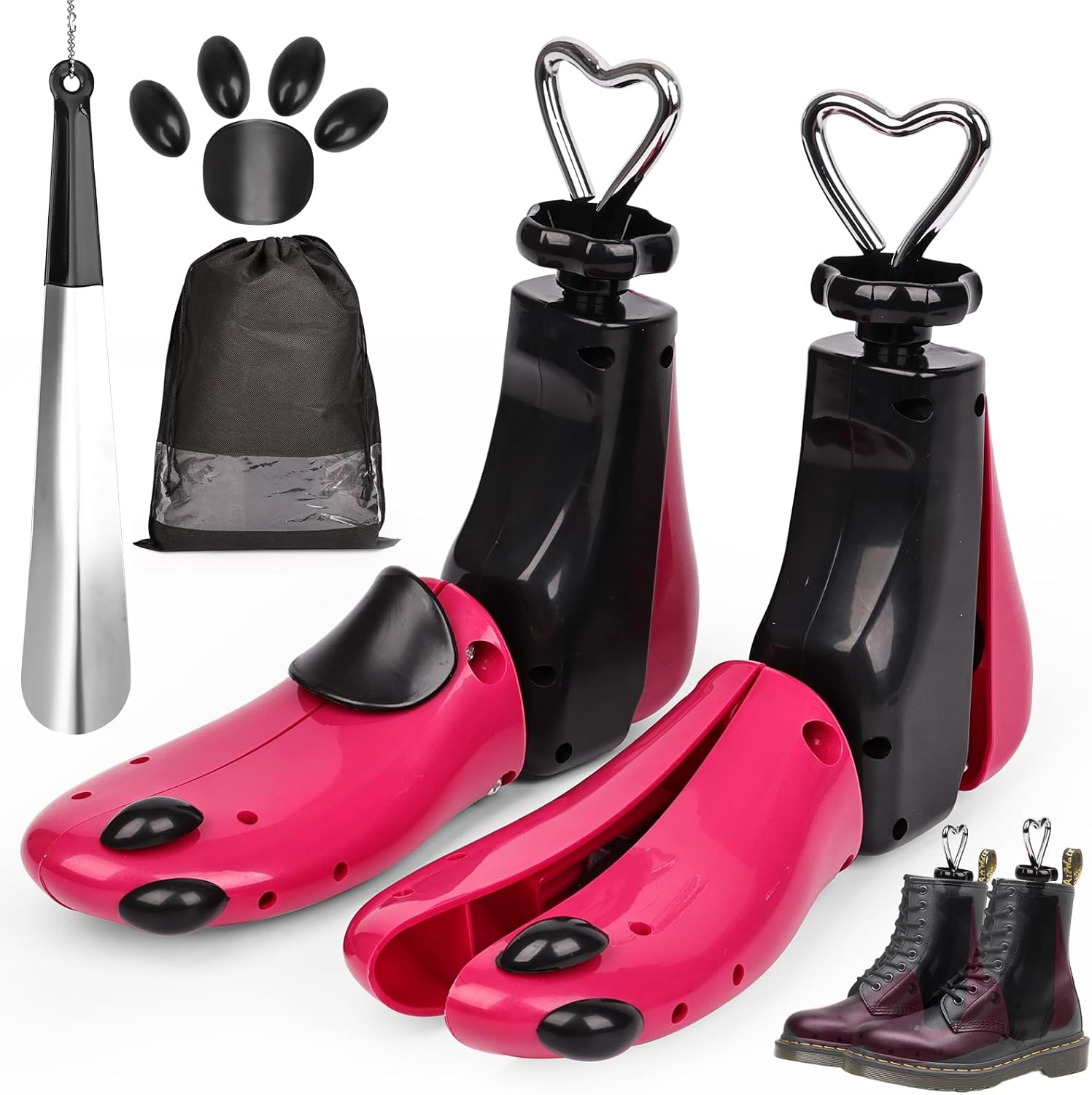 Thumbnail 6 de Ostyel Schuhdehner (2 Stück) für Damen & Herren – einstellbare Breite und Länge zum Aufweiten von Schuhen
