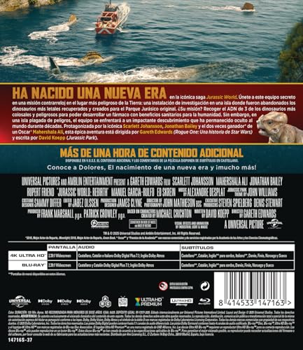 Thumbnail 1 de Jurassic World: El renacer (UHD+BD) [Blu-ray] de Universal