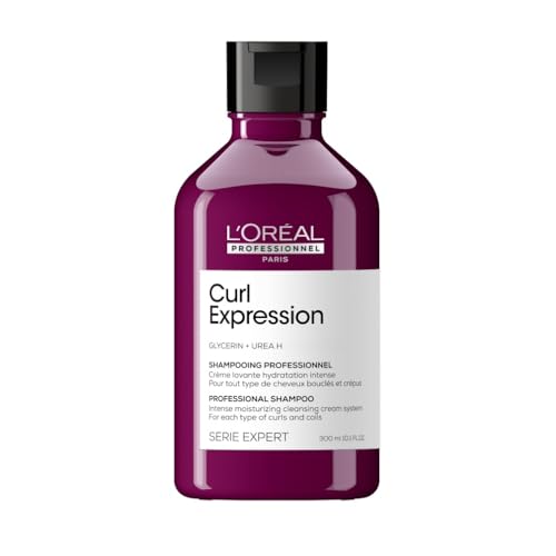 Detalle de L'Oréal Professionnel Curl Expression Crème Lavante Hydratation Intense – Shampoing Cheveux Bouclés & Frisés (300 ml)