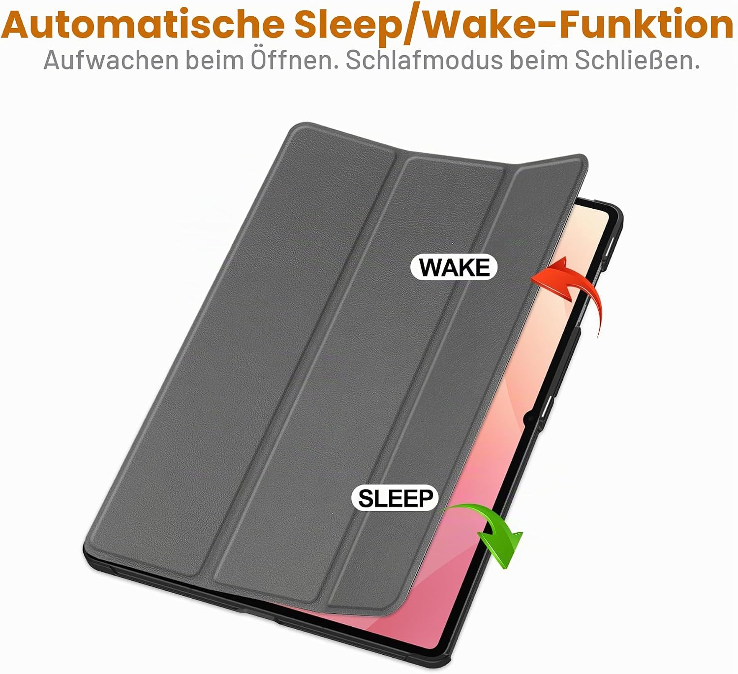 Thumbnail 1 de FDHYFGDY Hülle für Samsung Galaxy Tab S11 Ultra 14.6" – Ultradünn, stoßfest, mit Auto Sleep/Wake
