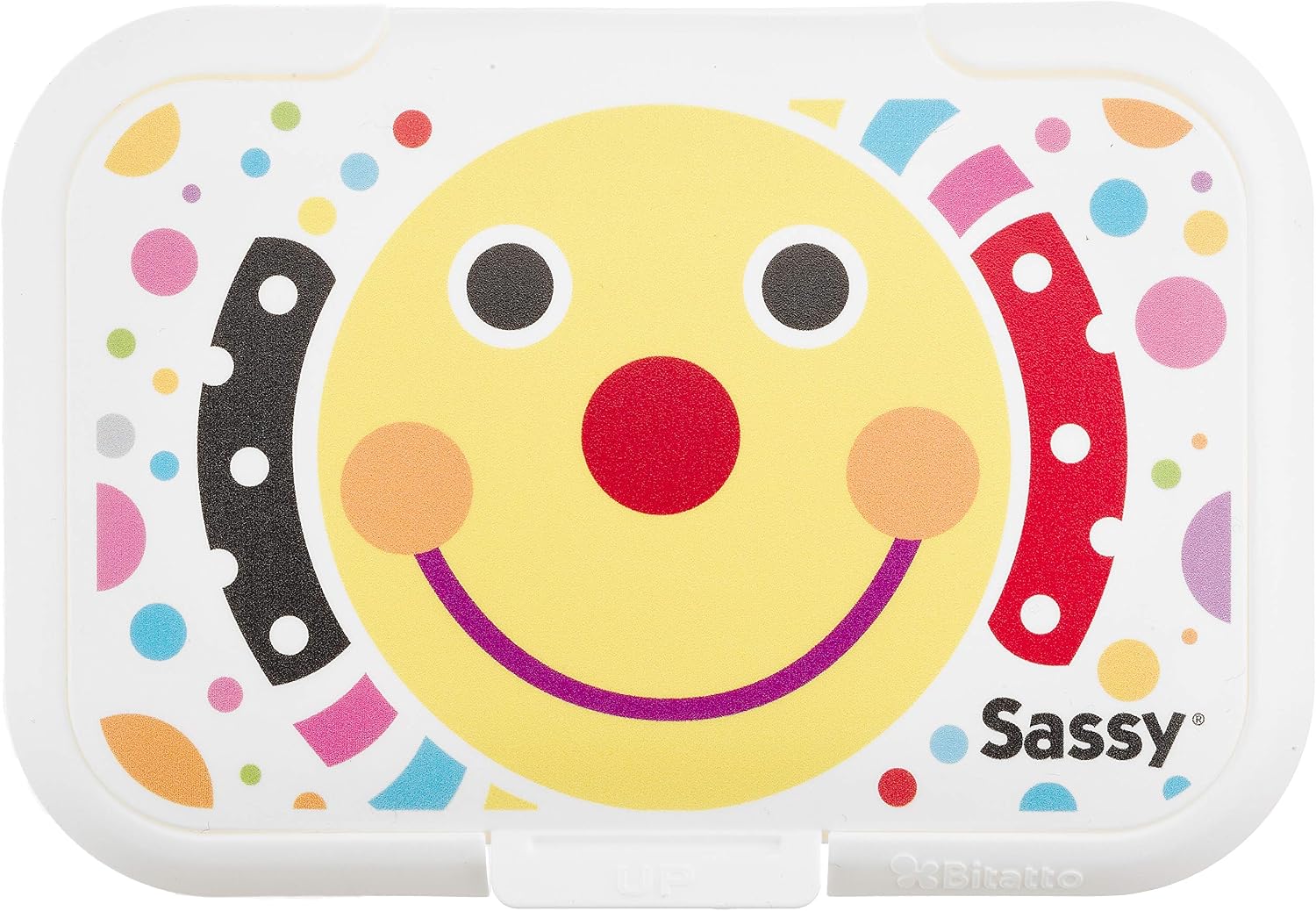 Detalle 2 de Sassy ビタット スマイリー BCSA00101 ウェットシート用フタ 抗菌・貼ってはがせるタイプ