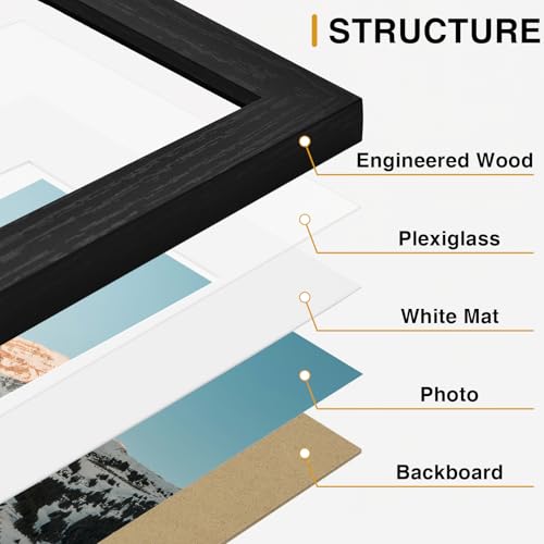 Thumbnail 4 de Vittanly 10-Pack Picture Frames Set for Walls 🖼