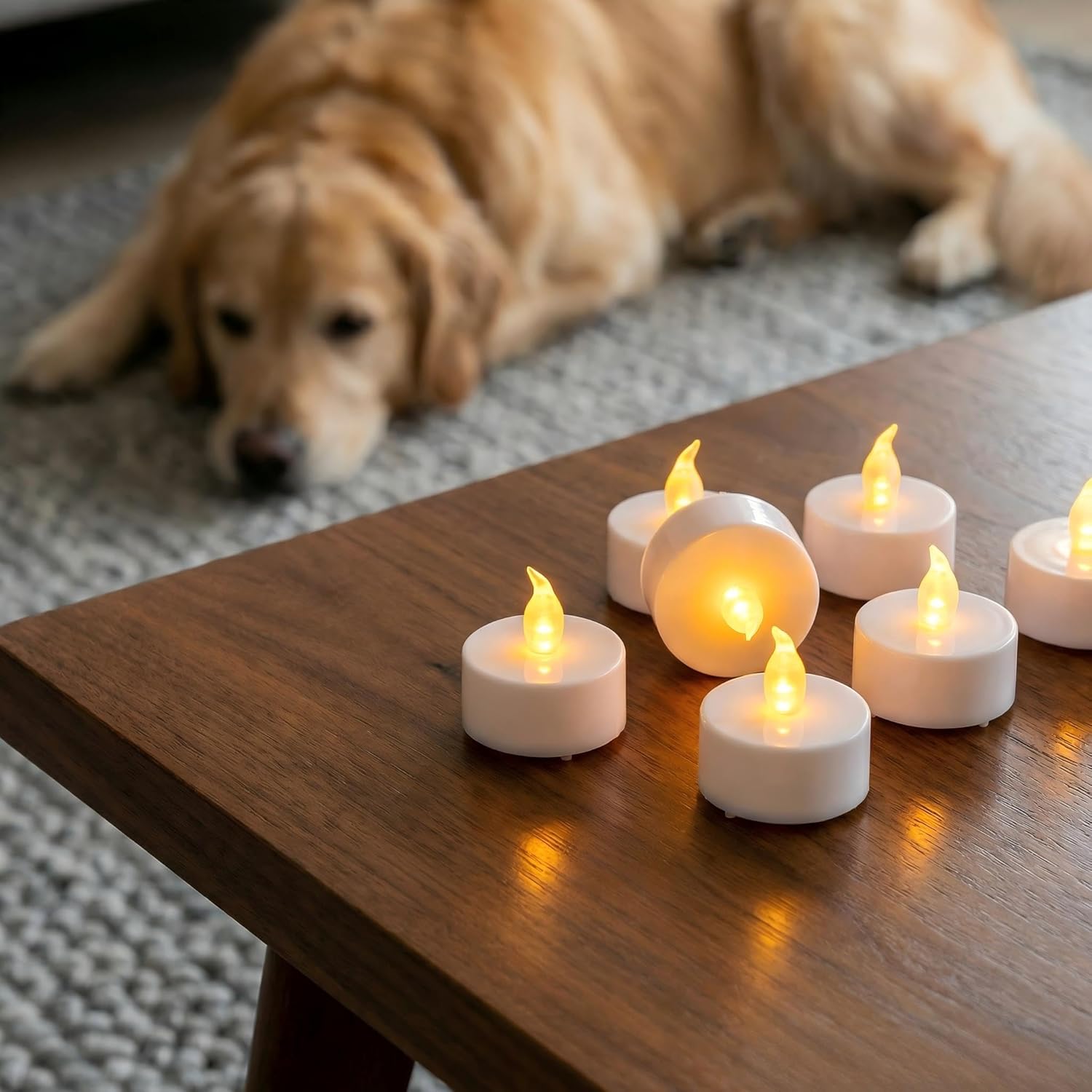 Thumbnail 4 de CANDLELAS set da 24 candele LED senza fiamma a lume di candela (giallo caldo), durata fino a 200 ore