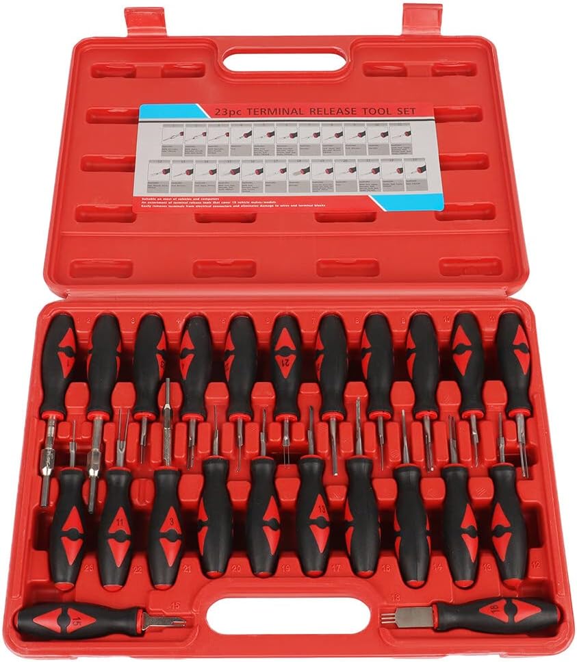 Detalle de SCITOO Terminal Release Tool Kit 23-Piece