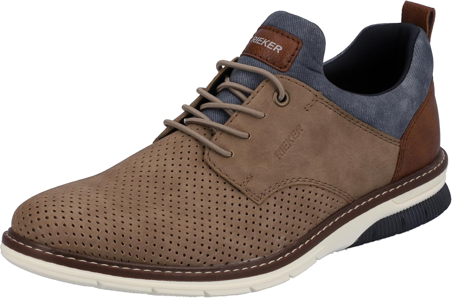 Detalle de Rieker Herren Slip-On Sneaker 14450