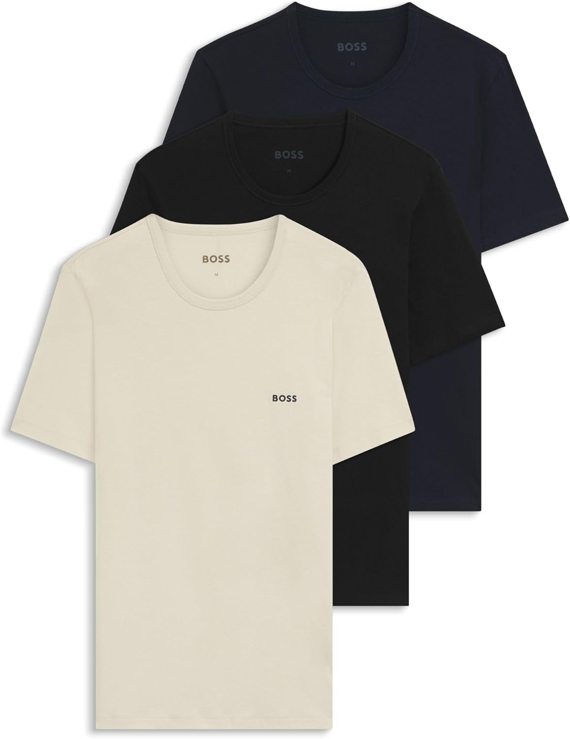 Thumbnail 4 de BOSS Herren T-Shirt RN 3p Co T-Shirt – 100 % Baumwolle