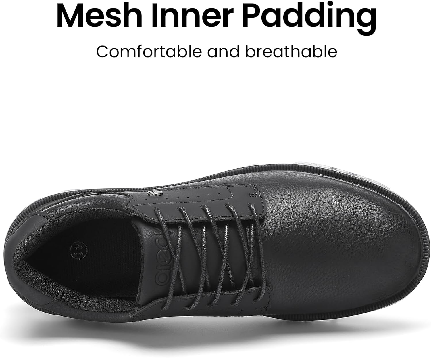 Thumbnail 5 de KESCOO Mens Golf Shoes Water Resistant Spiked