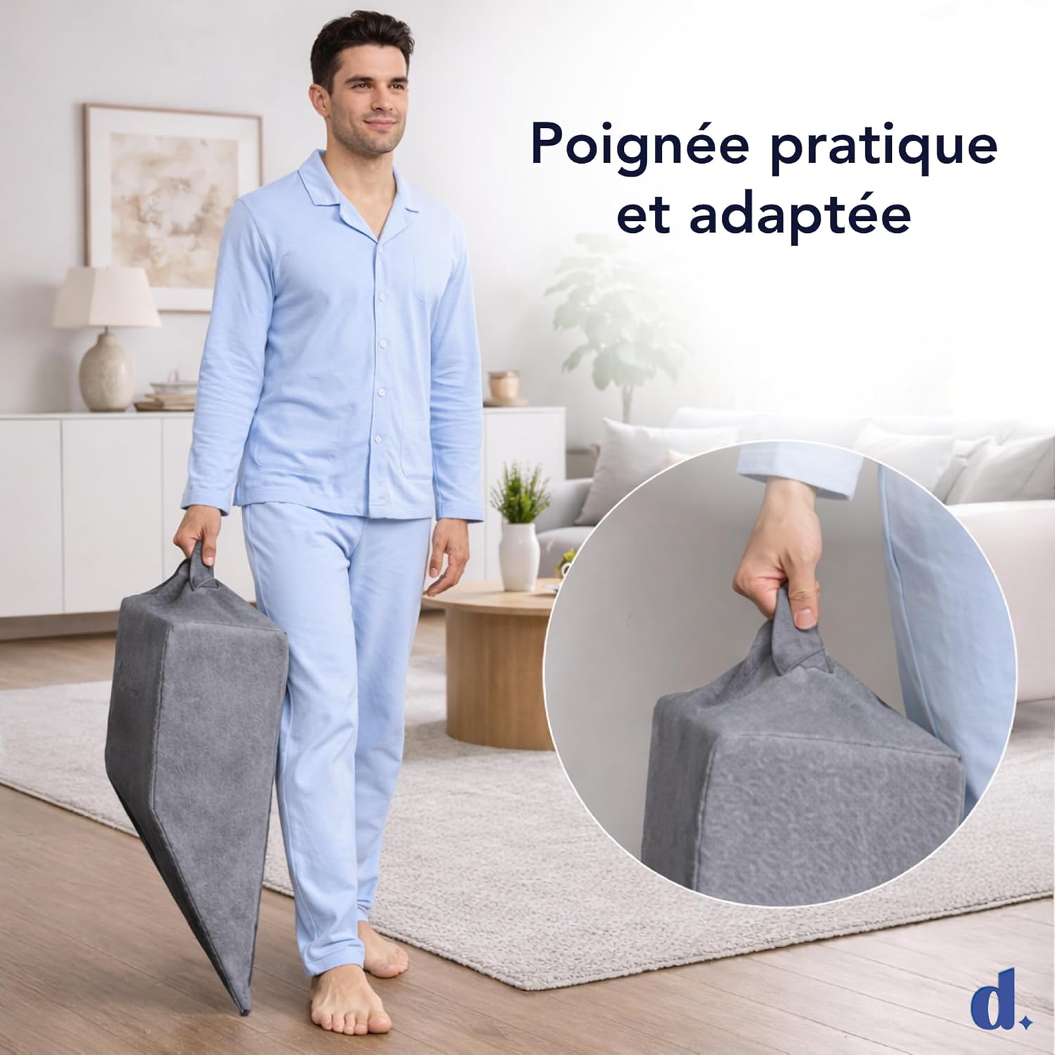 Thumbnail 4 de Dreamzie Coussin Ergonomique Repose-Pieds
