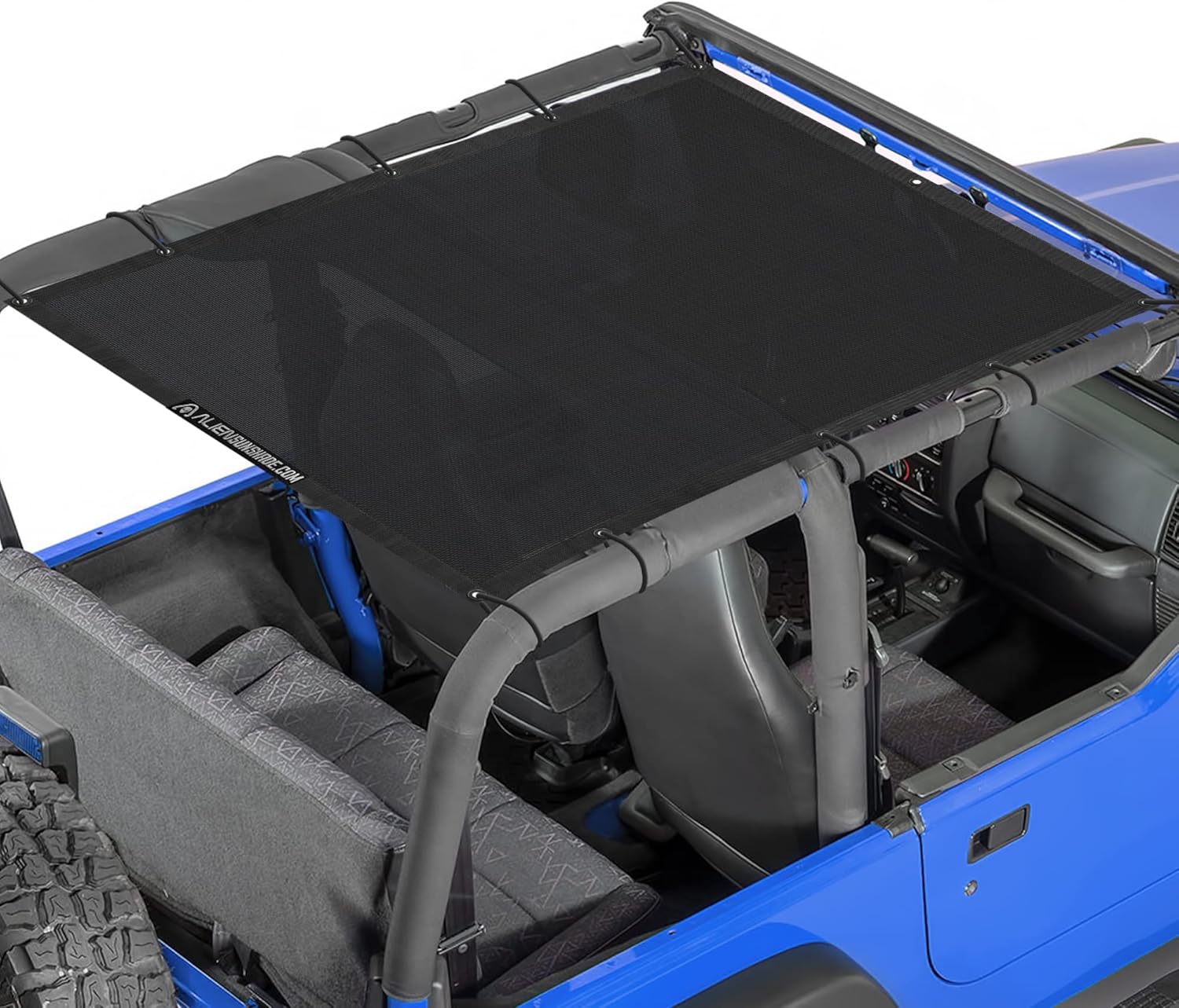 Detalle de Alien Sunshade Jeep Wrangler TJ/YJ Sun Shade