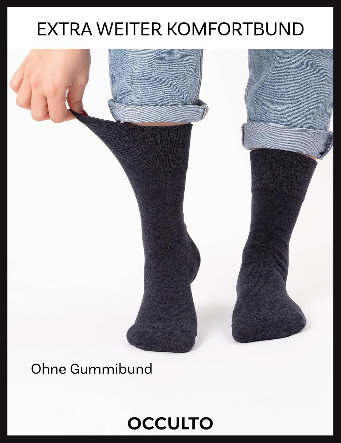 Detalle 2 de Diabetikersocken ohne Naht, 10 Paar